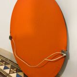 Vintage beveled smoked mirror