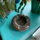 Polished stone ashtray