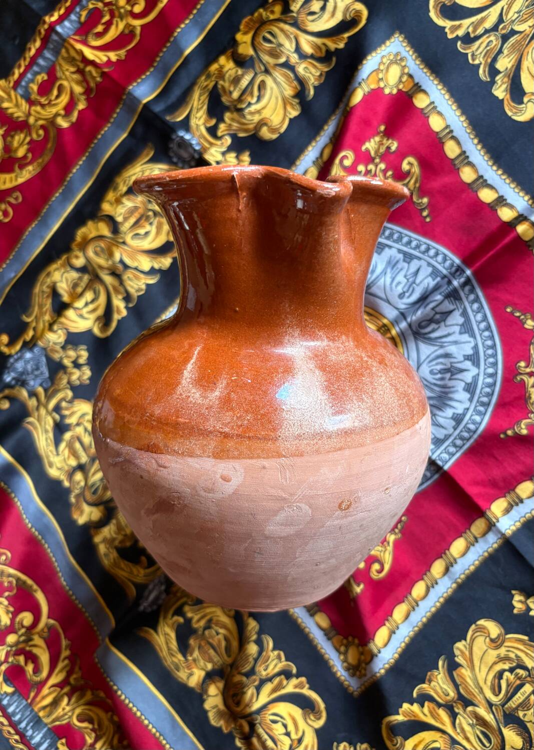 Terracotta jug