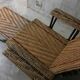 Lounge chair 60s rattan