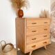 Vintage chest of drawers, tapered legs