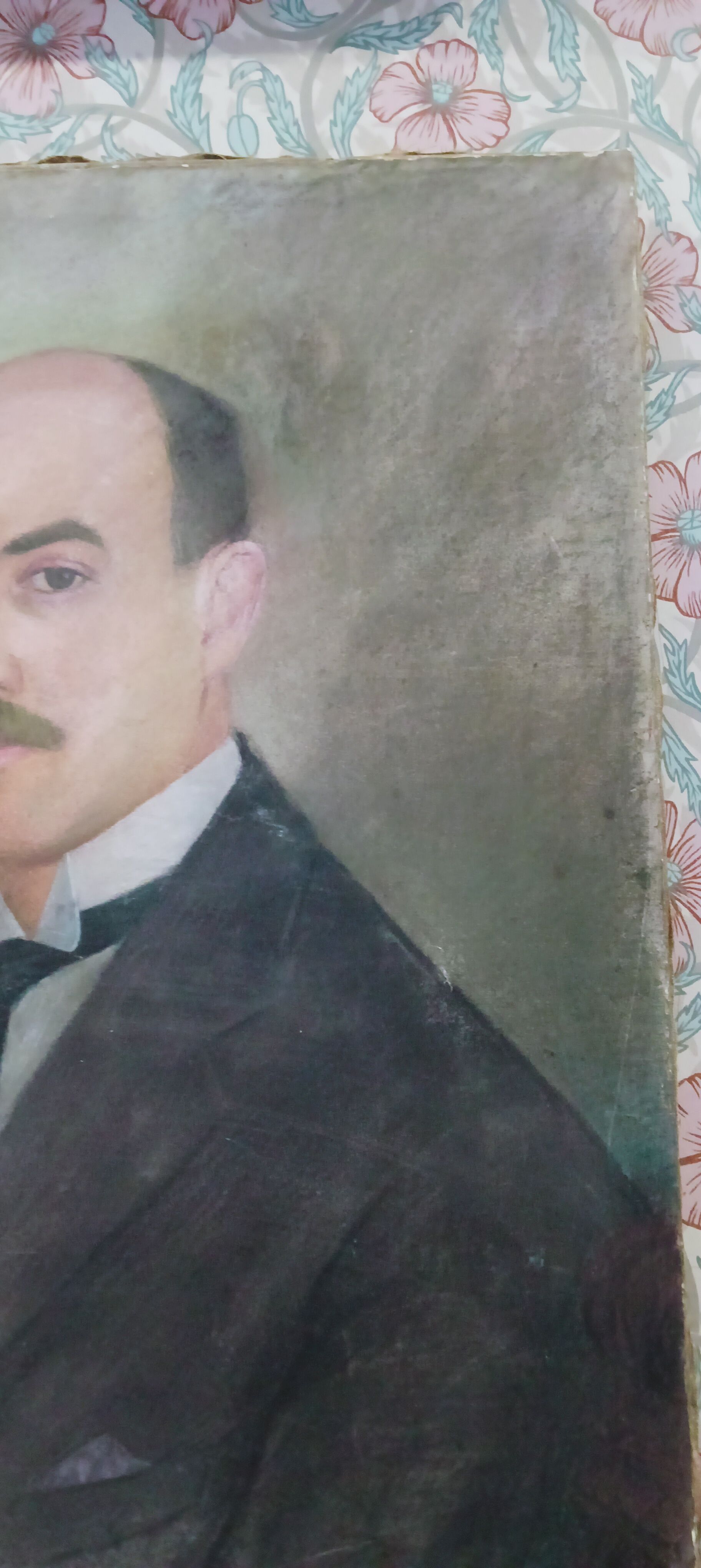 Pastel man portrait