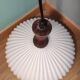 Suspension opaline années 50