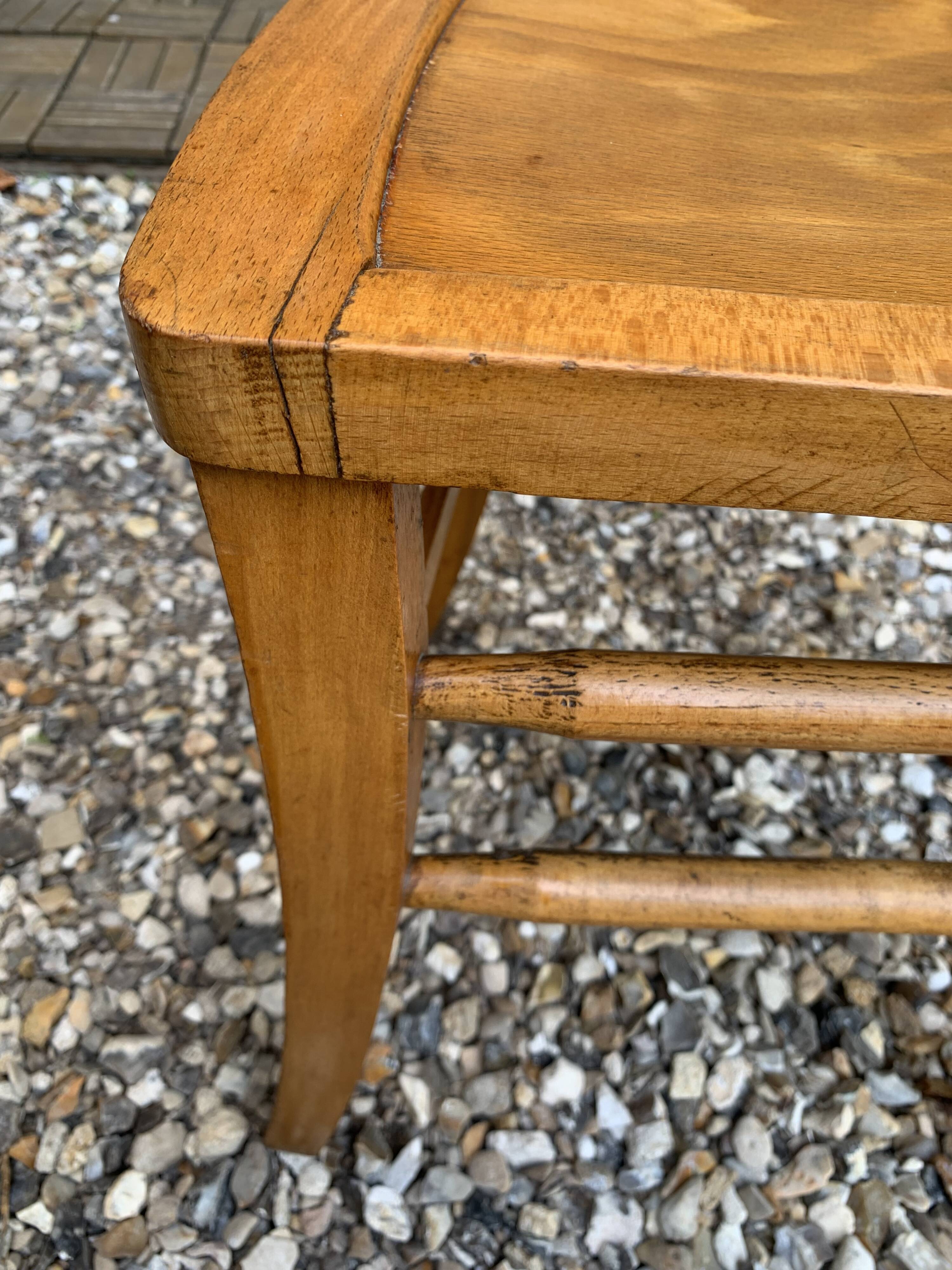 4 vintage Luterma bistro chairs 1940