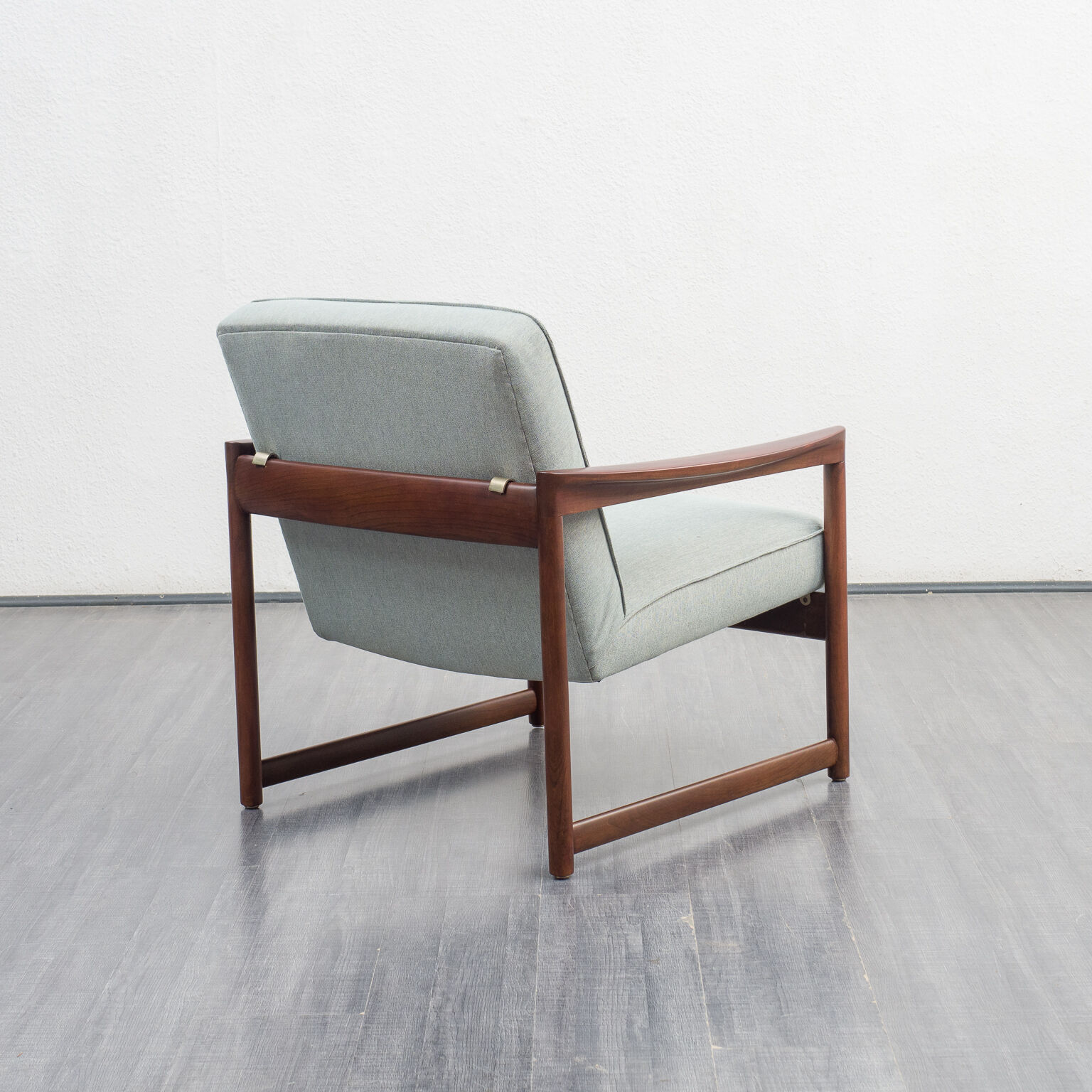 Pair of vintage armchair, cherry, restored