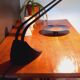 Mizar desk lamp from the 80s Italy by G. Linardi