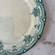 Assiette plate terre de fer Narcisses Onnaing
