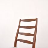 Mid-Century Danish Teak Dining Chairs by T. Afdal for Vamo, 1960s, Set of 4