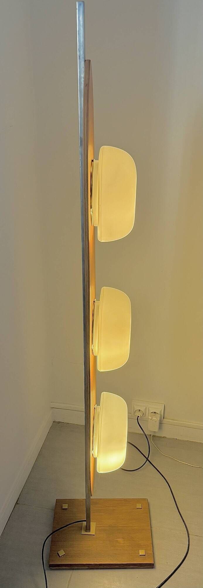 Lampadaire Surf Board de Goffredo Reggiani - Icone du Design Vintage - Rénovéd