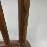 Rattan and bamboo armchair