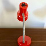 Red desk lamp 1960