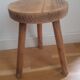 Tabouret de ferme tripode