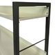 Tomado shelving unit Free standing in metal and gray - 1960s Dutch Design