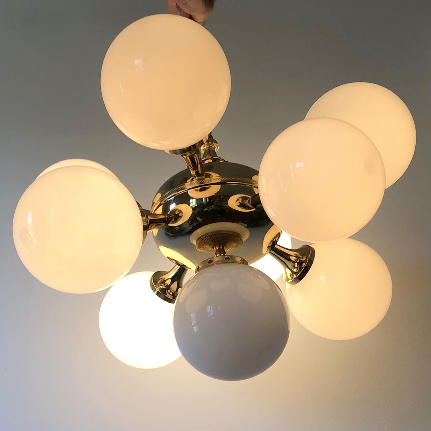 Sputnik or Sputnik chandelier from the 1960s