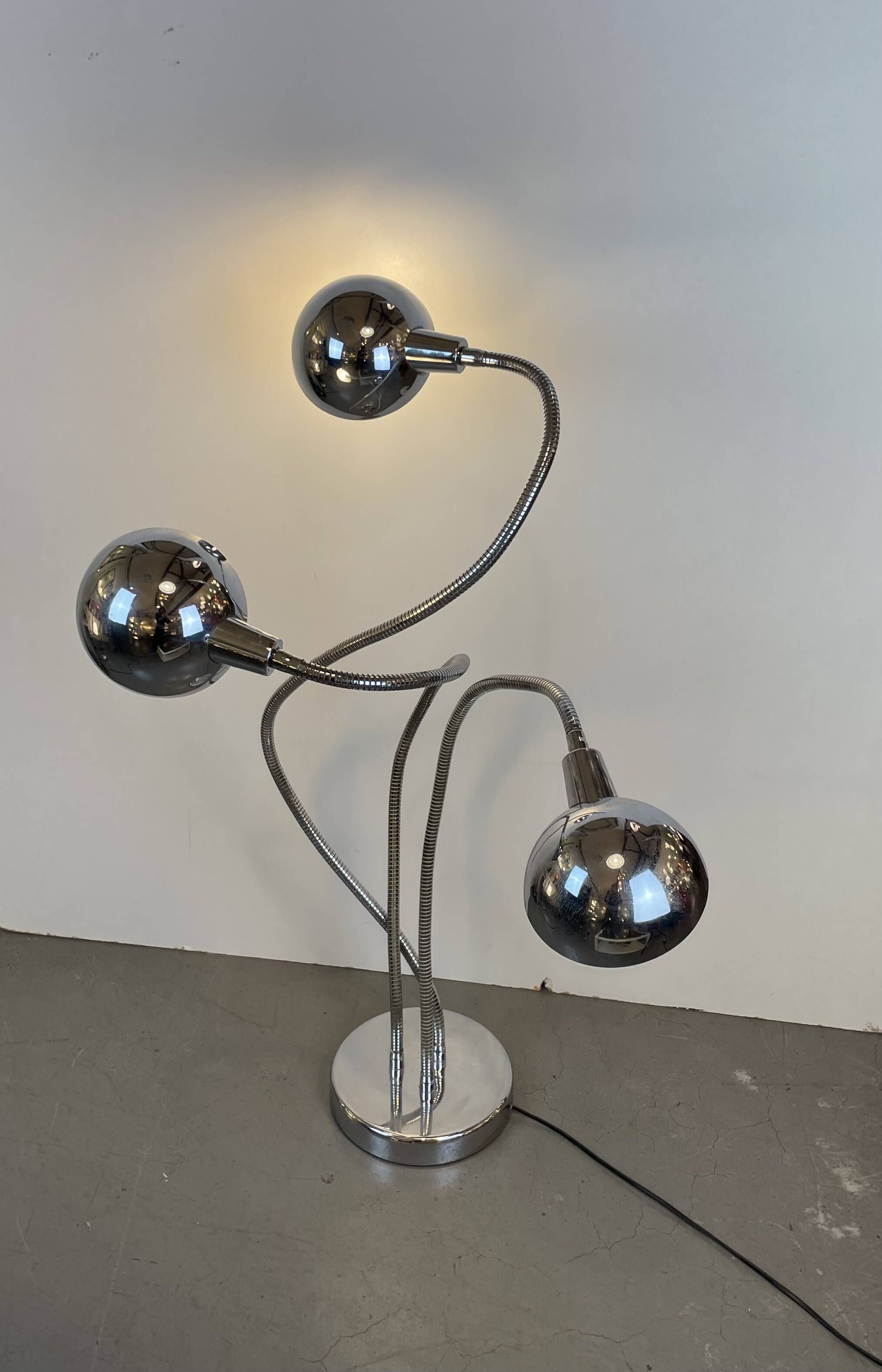 Hydra, Floor lamp by Pierre Folie for Jacques Charpentier, France, 1960