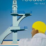 Original poster Razzia - Le touquet paris plage - signed by the artist - On linen