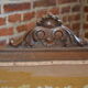 Oak fireplace screen