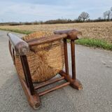 Brutalist low chair