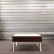 Scandinavian bedside table for Interlubke in rosewood and white melamine, design Germany 1970