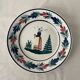 Henriot Quimper plate hand-painted