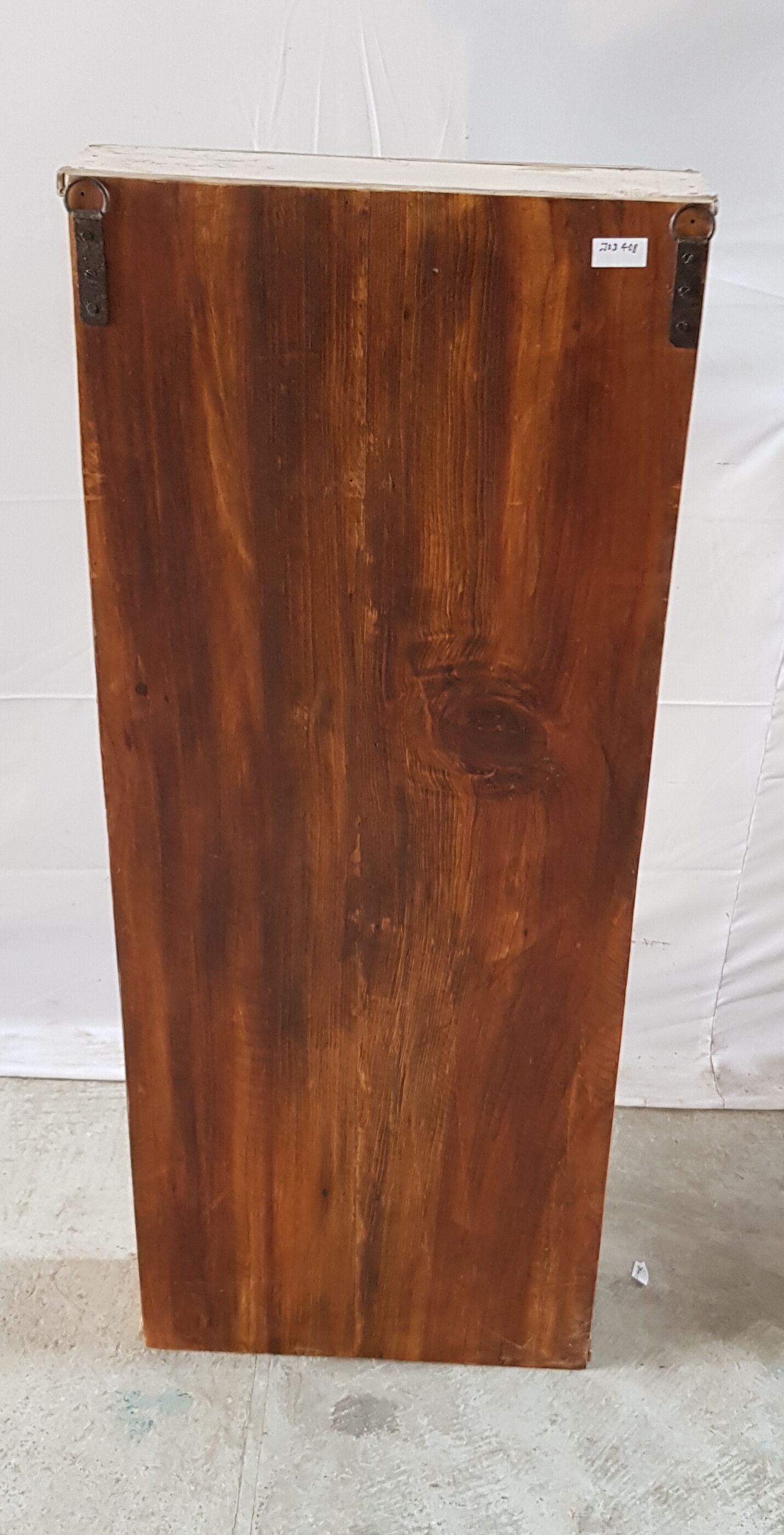 Former teak wall showcase