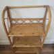 Rattan shelf