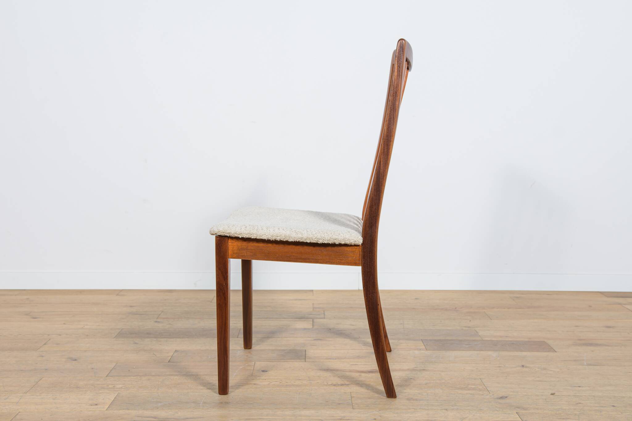 Mid-Century Teak and Fabric Dining Chairs by Leslie Dandy for G-Plan, Unite