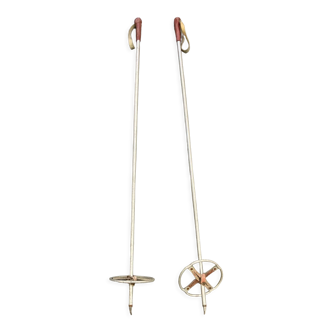 Vintage ski sticks