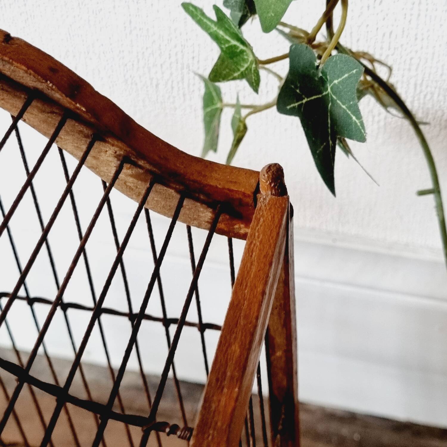 19th century bird cage in its original condition
