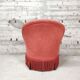 Pink toad armchair