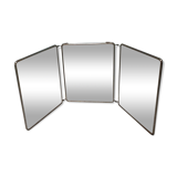 Tryptic barber mirror 30,5 x 24,5 cm
