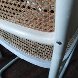 White Cesca B32 Marcel Breuer chairs 1970