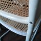 White Cesca B32 Marcel Breuer chairs 1970