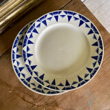 4 flat plates old Gaston Badonviller