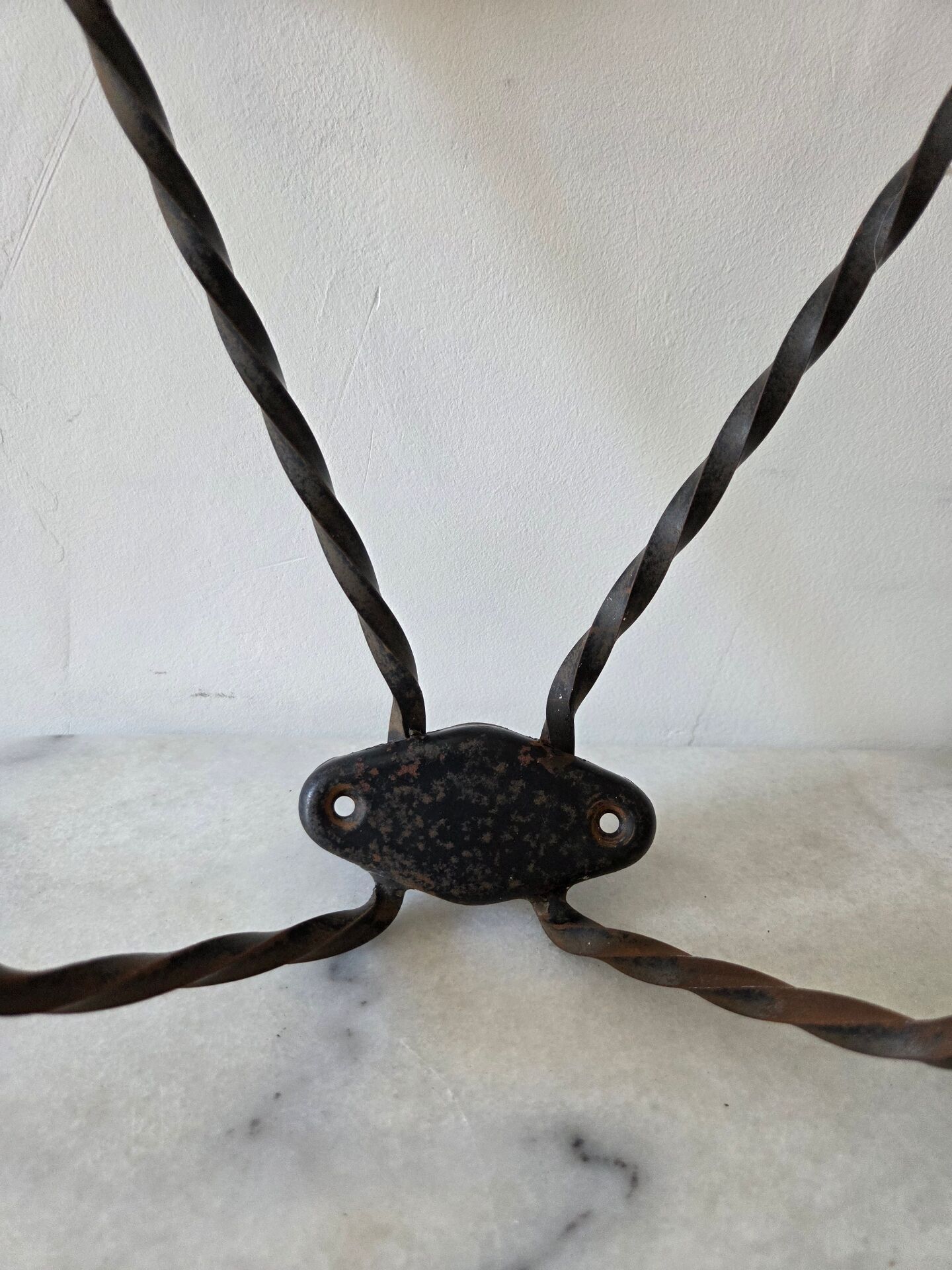 Paire de patères vintage années 50-60