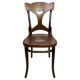 Very rare Jugendstil dining chair no. 522 by Thonet