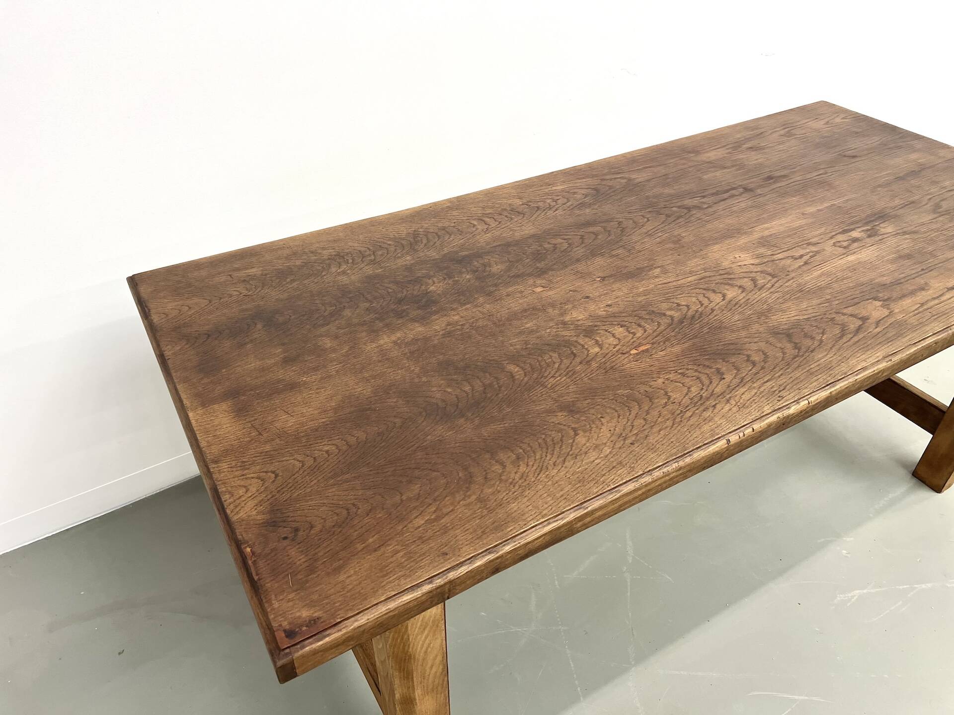 Table de ferme "campagne" en chêne