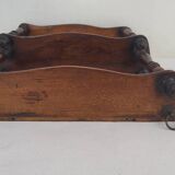 Napoleon III mahogany wall shelf