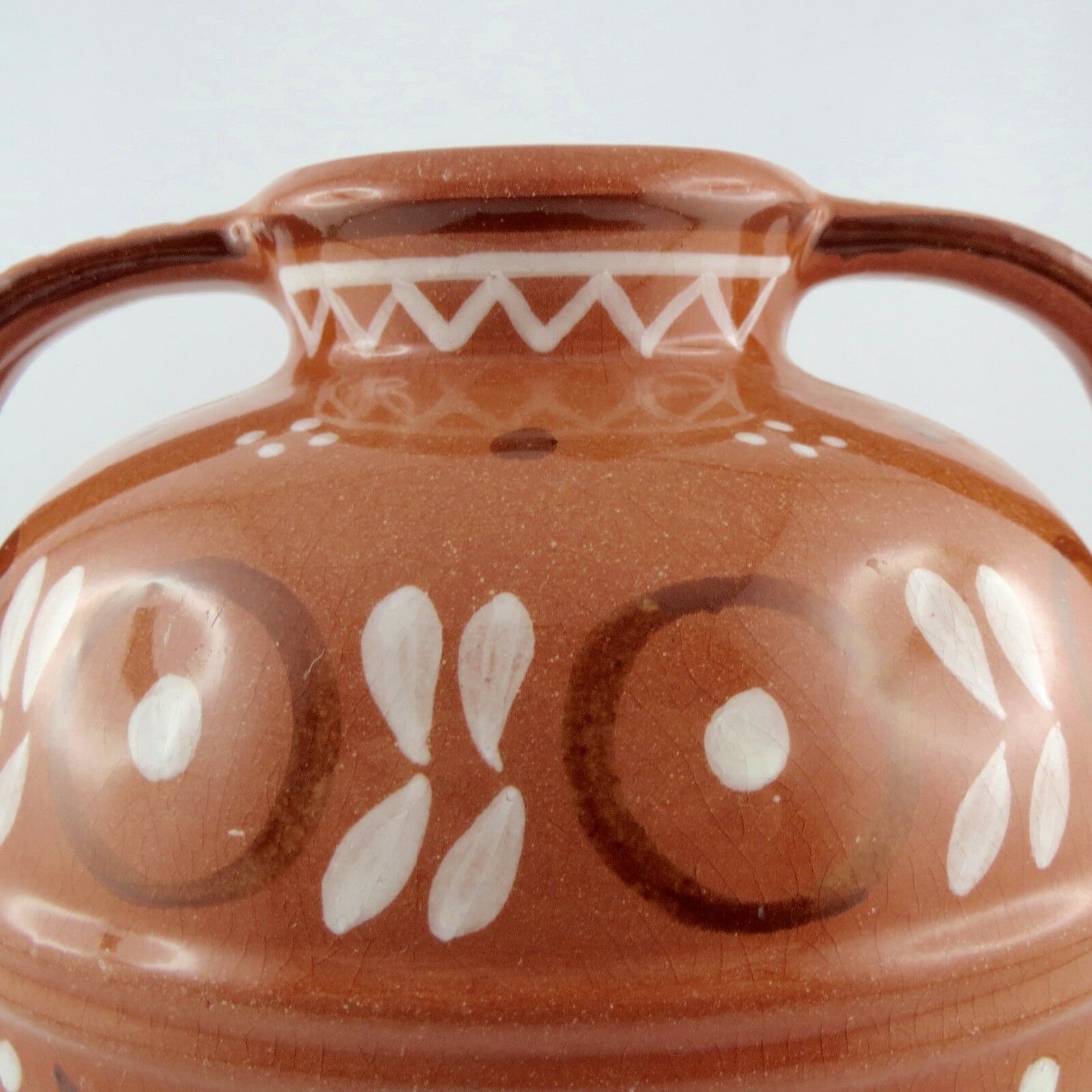 Quimper hb henriot art/deco/odetta/ceramic 20th ear vase