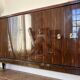 Enfilade bois verni à vantaux