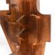 Matteo Ceccarelli. Sculptural table in "brutalist" style. 1980s.