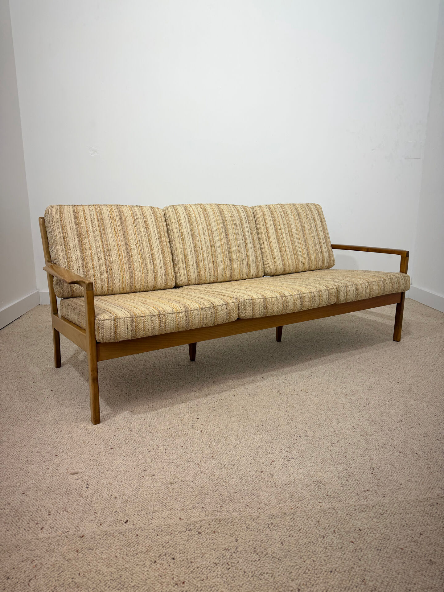 Banquette 3 places vintage 