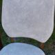 Set of 4 vintage Scandinavian design chairs – 1960s/70s – stained wood