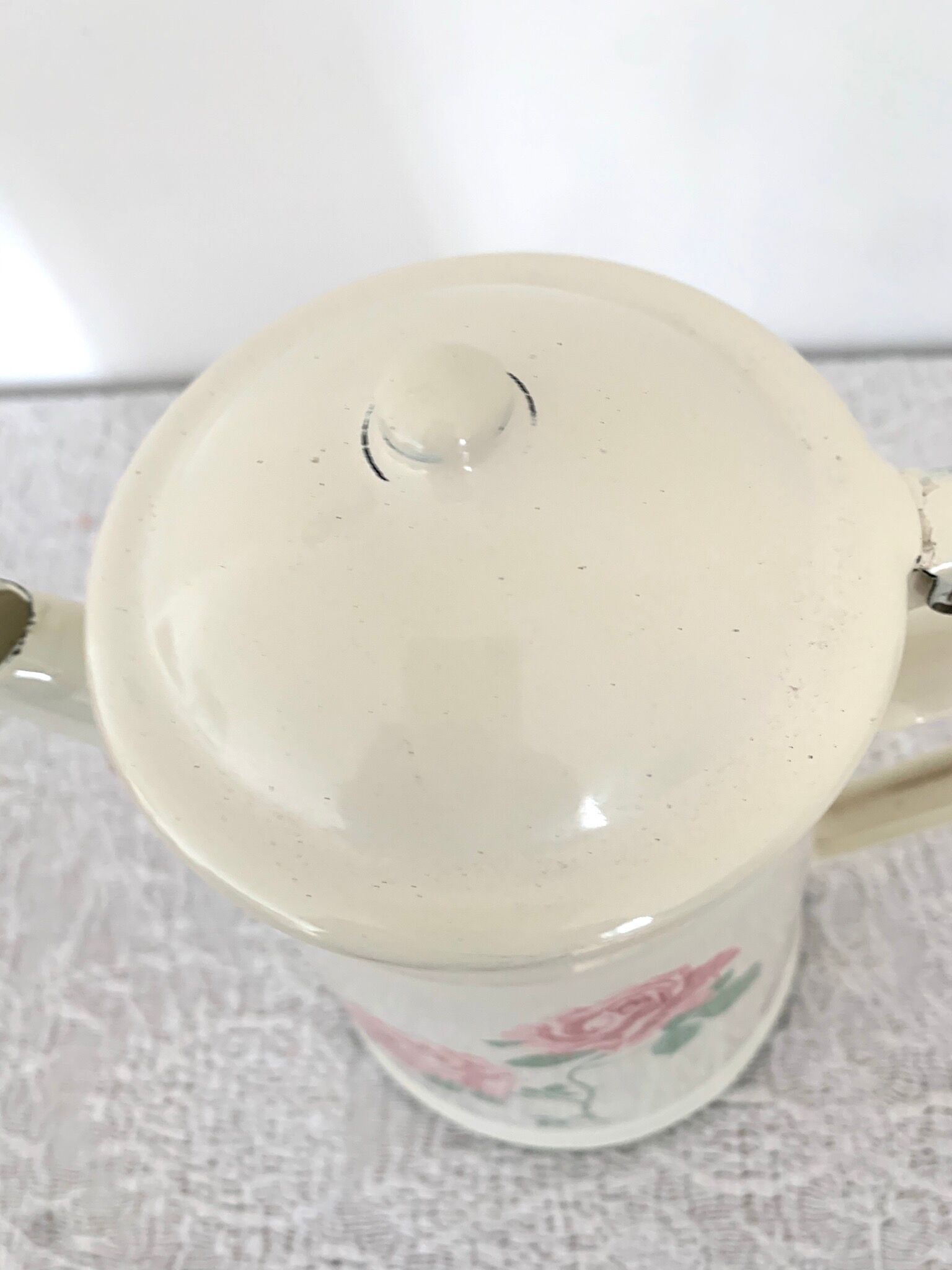 Enamelled coffee maker