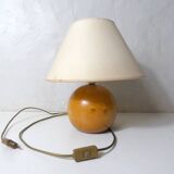 IMT Italy Vintage Design Turned Wood Lamp