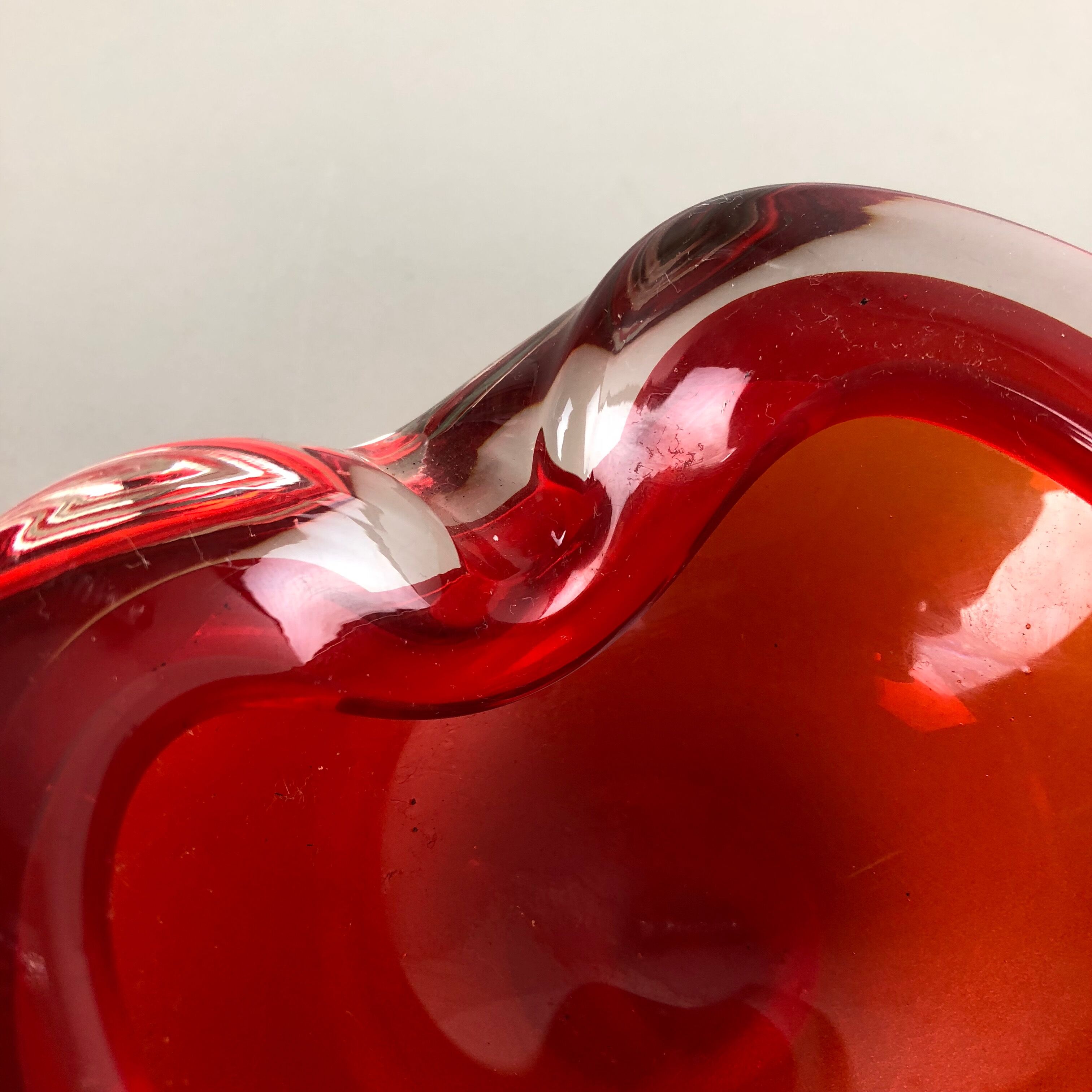 Cendrier Murano Murano Italie années 1970