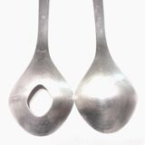 Large designer salad servers