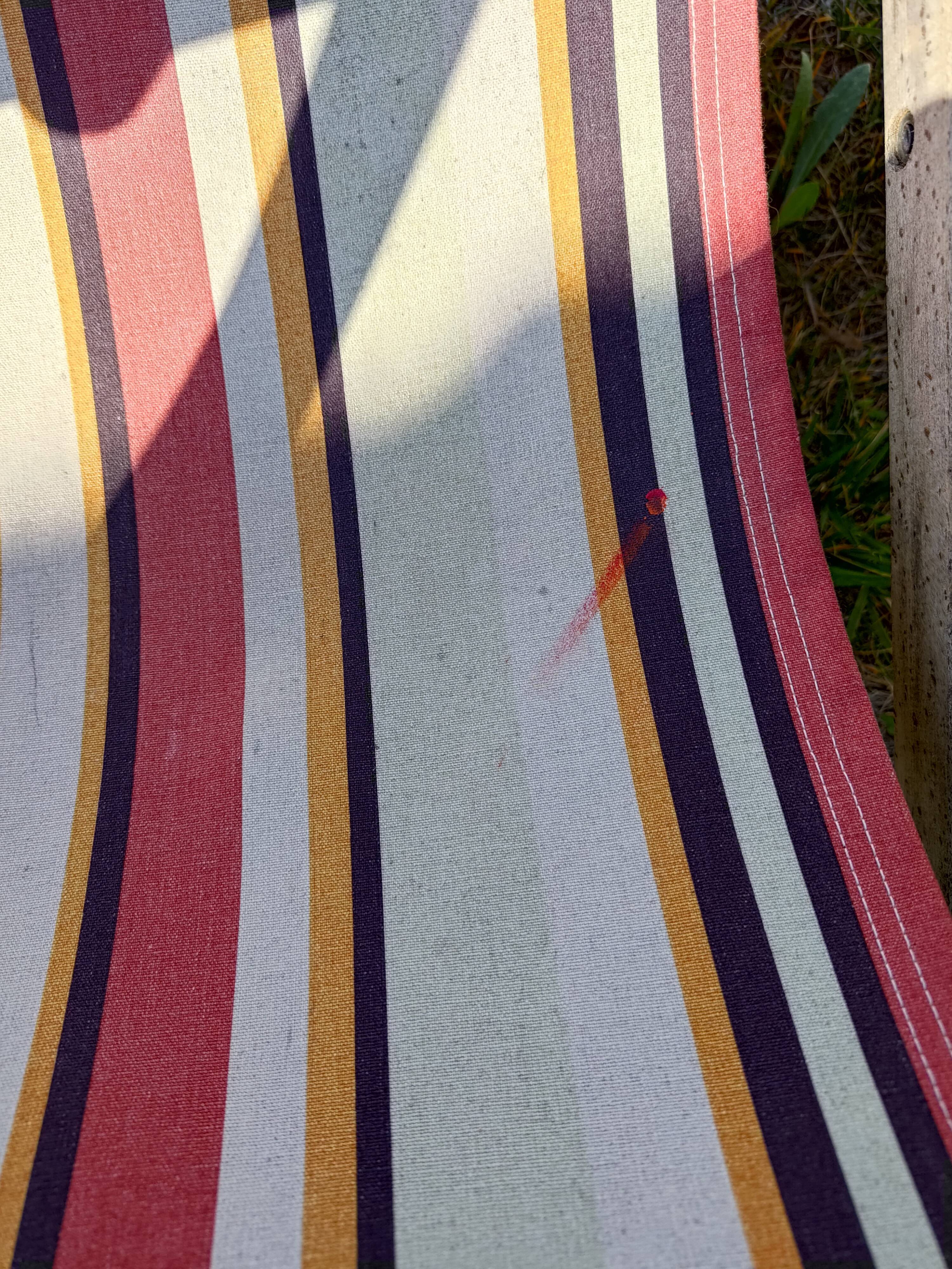 Pair of vintage sunbeds