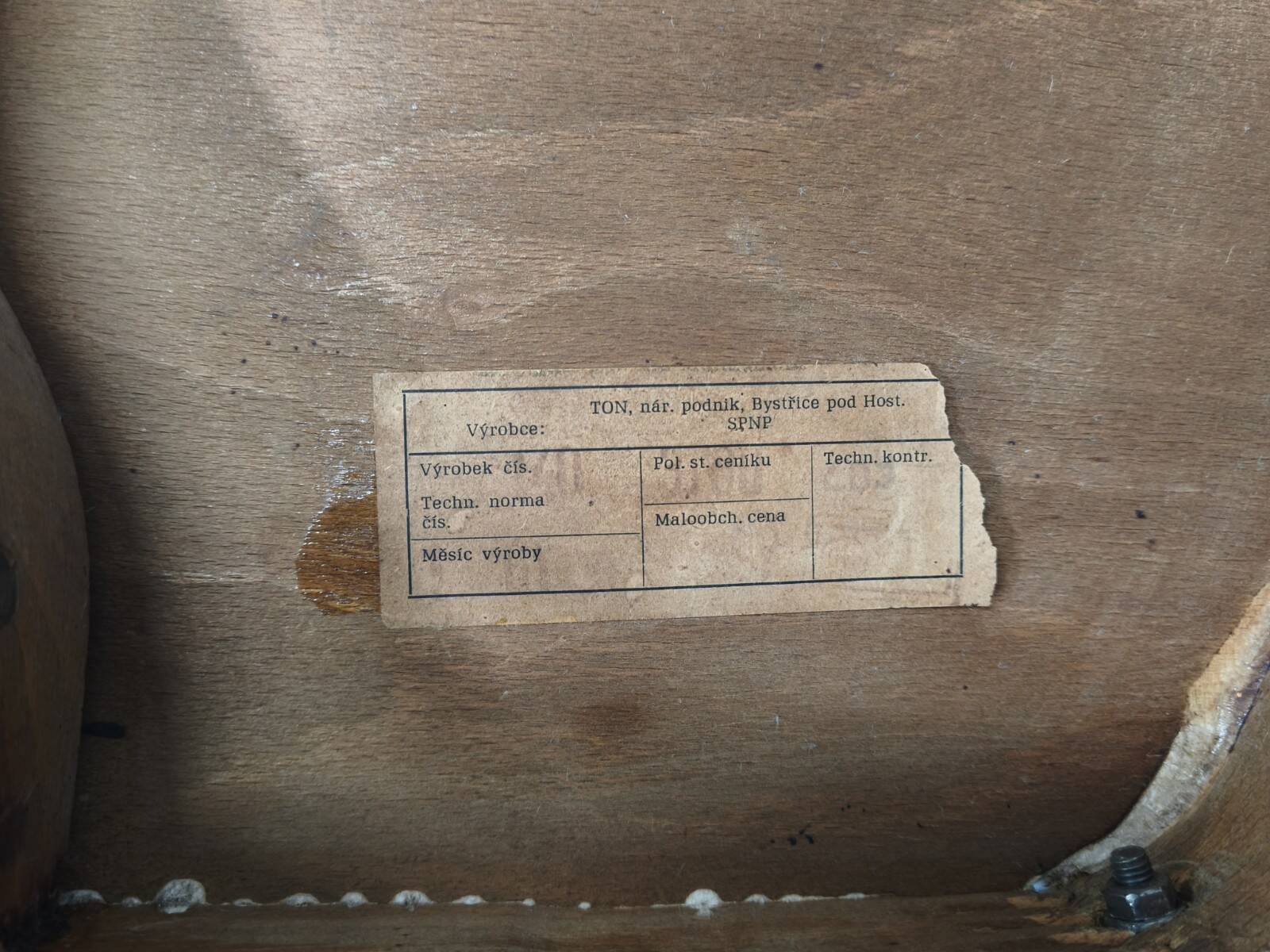 Antonin Suman for TON Dining Chairs, 1960s, Set of Four