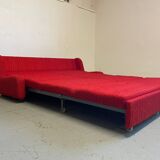 Red Apollo extendable sofa